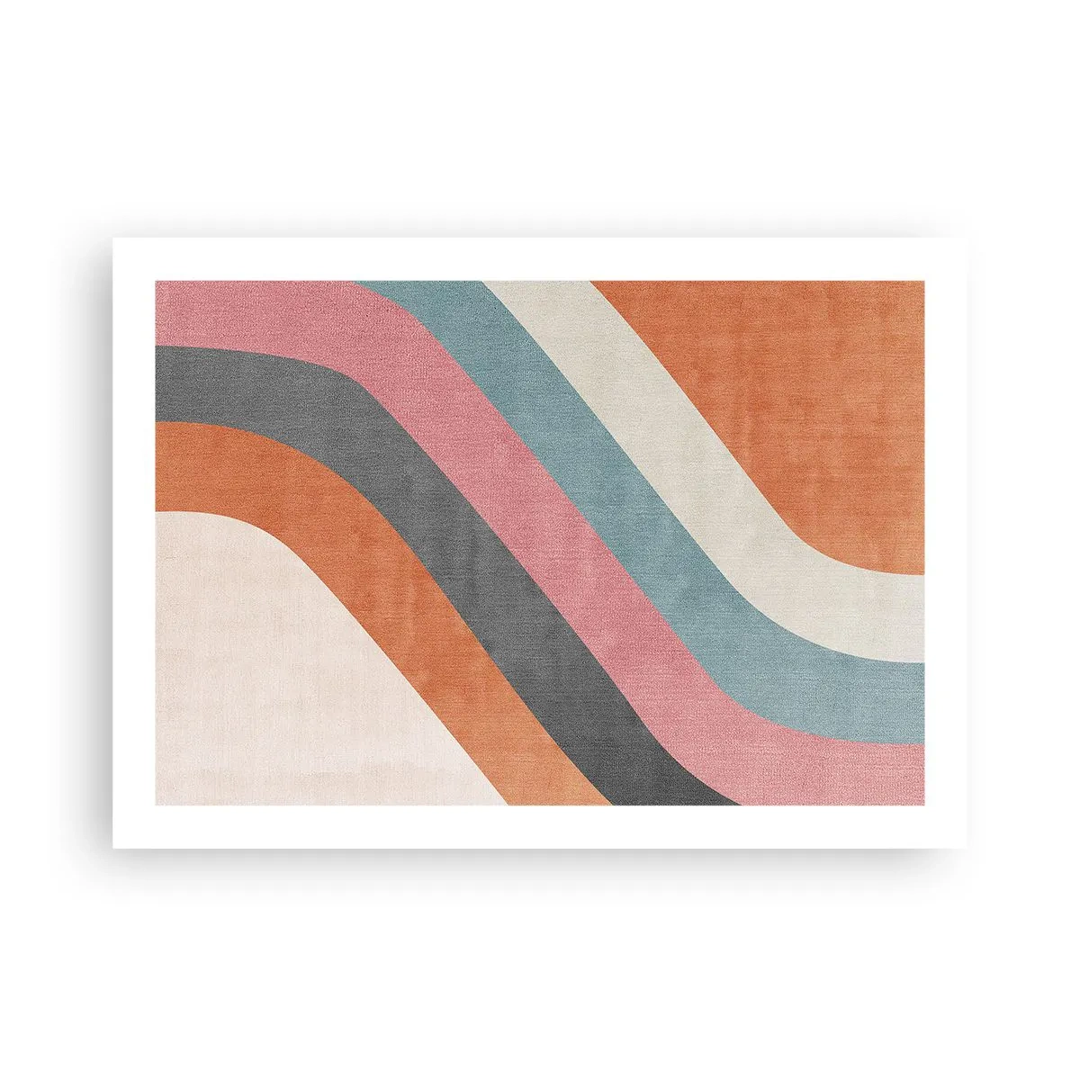 Póster - Composición diagonal - movimiento - 70x50 cm