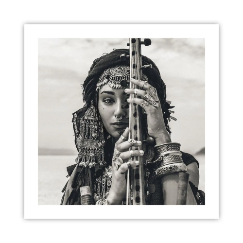 Póster - La música propia de Oriente - 50x50 cm