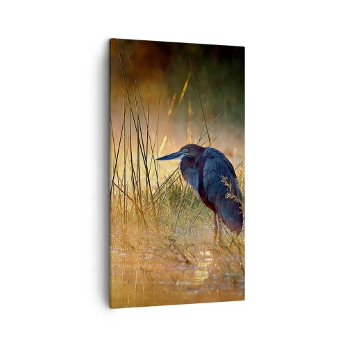 Cuadro sobre lienzo - Impresión de Imagen - Dame un respiro con estas fotos - 45x80 cm