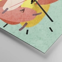 Esfera sin numeración, con rayas