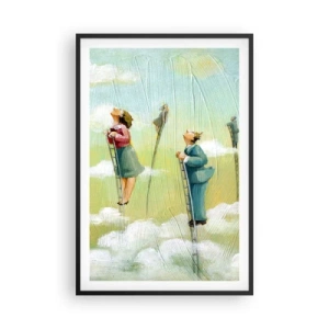 Póster en marco negro - Sigue tu sueño - 61x91 cm