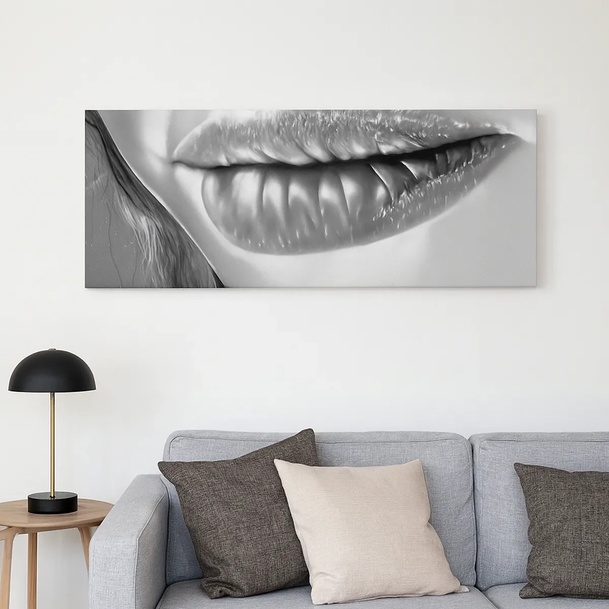 Cuadro sobre lienzo - Impresión de Imagen - Sé lo que estás pensando... - 30x30 cm