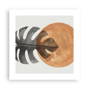 Póster - Siempre el sol - 40x40 cm