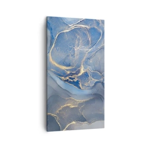 Cuadro sobre lienzo - Impresión de Imagen - Polvo de oro - 45x80 cm