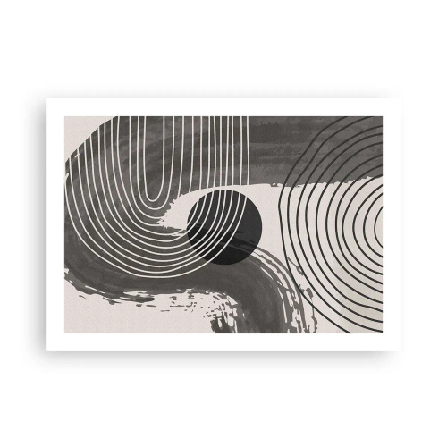 Póster - La victoria del óvalo - 70x50 cm