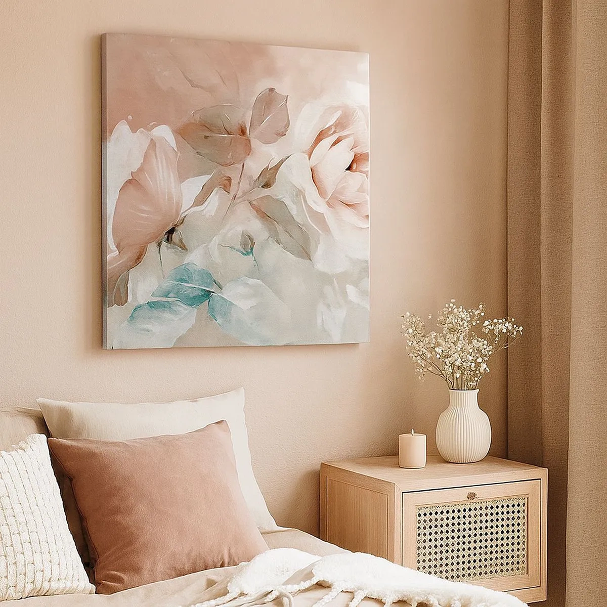 Cuadro sobre lienzo - Impresión de Imagen - El espíritu del romanticismo - 30x30 cm