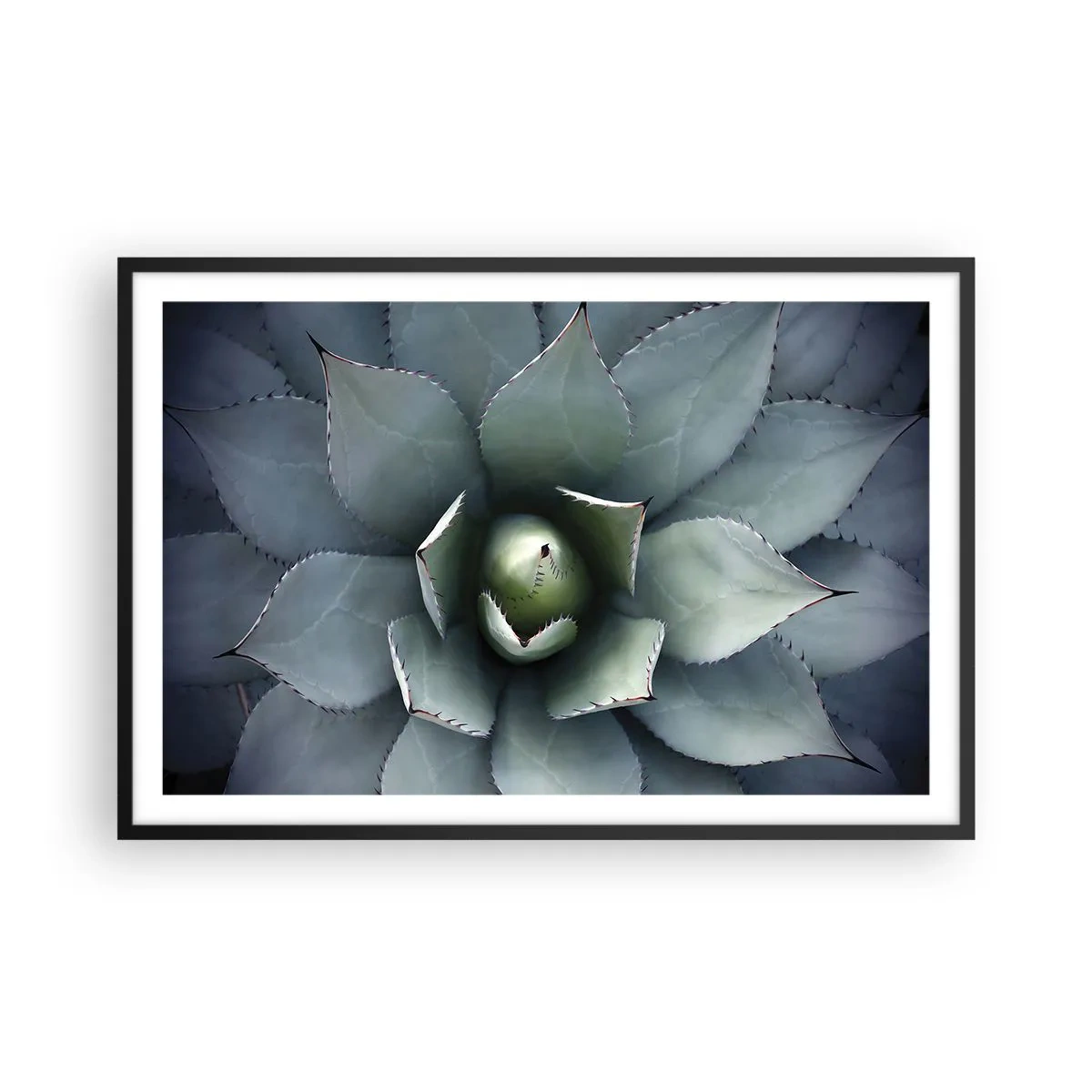 Póster en marco negro - Perfección natural - 91x61 cm