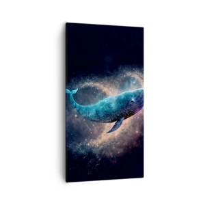 Cuadro sobre lienzo - Impresión de Imagen - Existe un mundo diferente - 55x100 cm