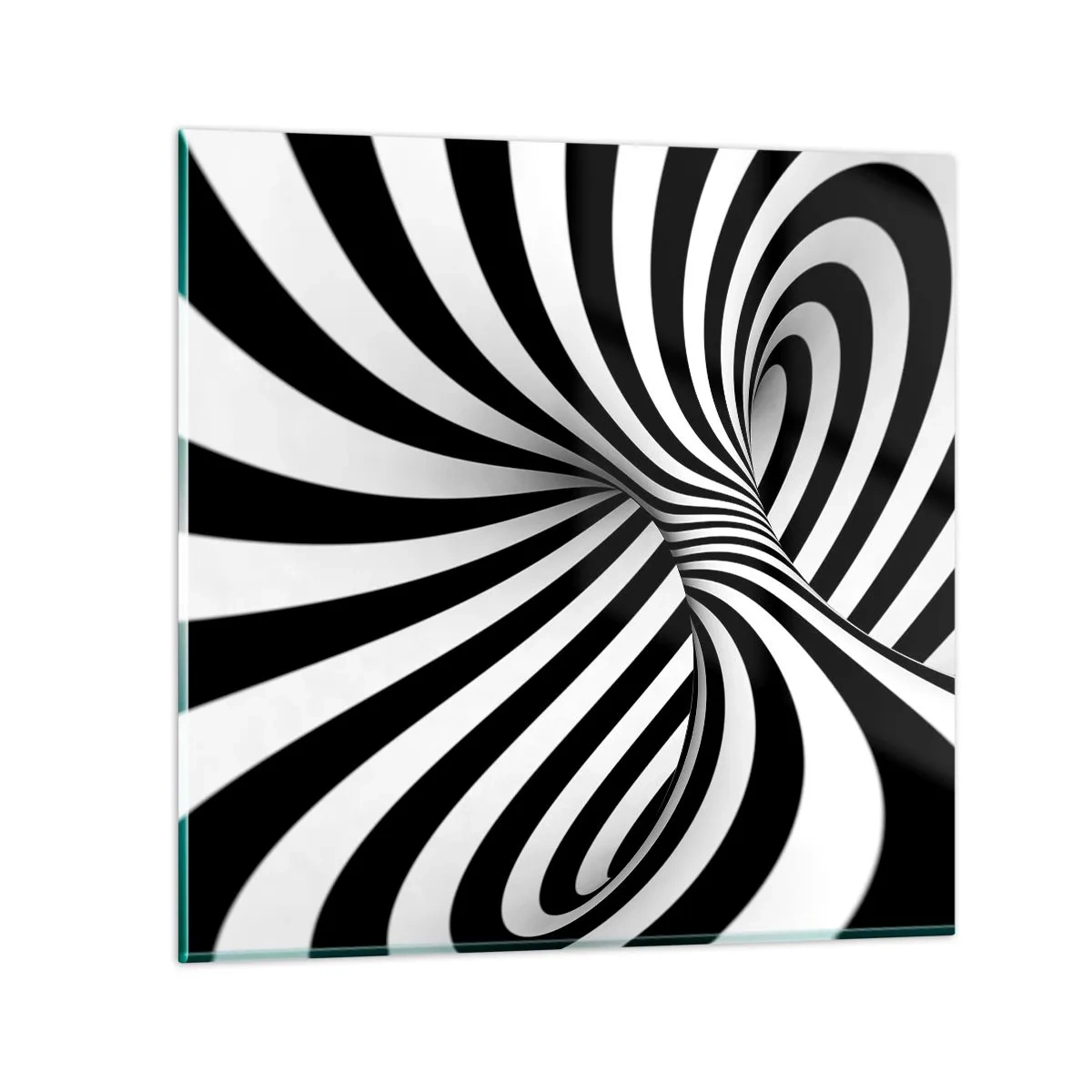 Cuadro sobre vidrio - Impresiones sobre Vidrio - Composición: espacio de baile - 70x70 cm
