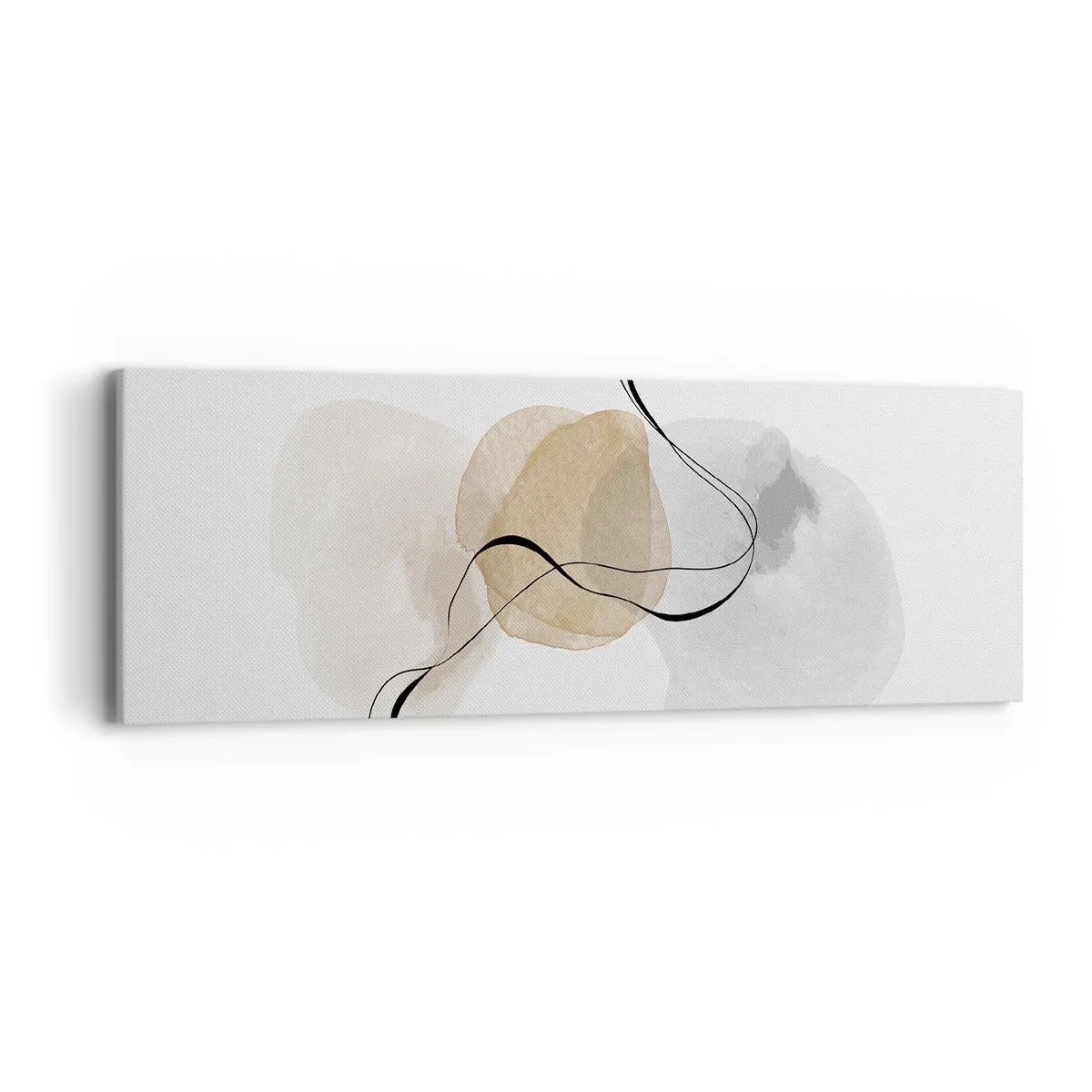 Cuadro sobre lienzo - Impresión de Imagen - Pompas de aire - 90x30 cm