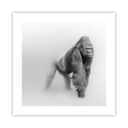 Póster - Confiando en su fuerza - 40x40 cm