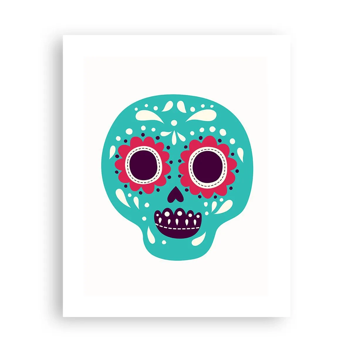 Póster - La vida: diversión hasta la muerte - 40x50 cm