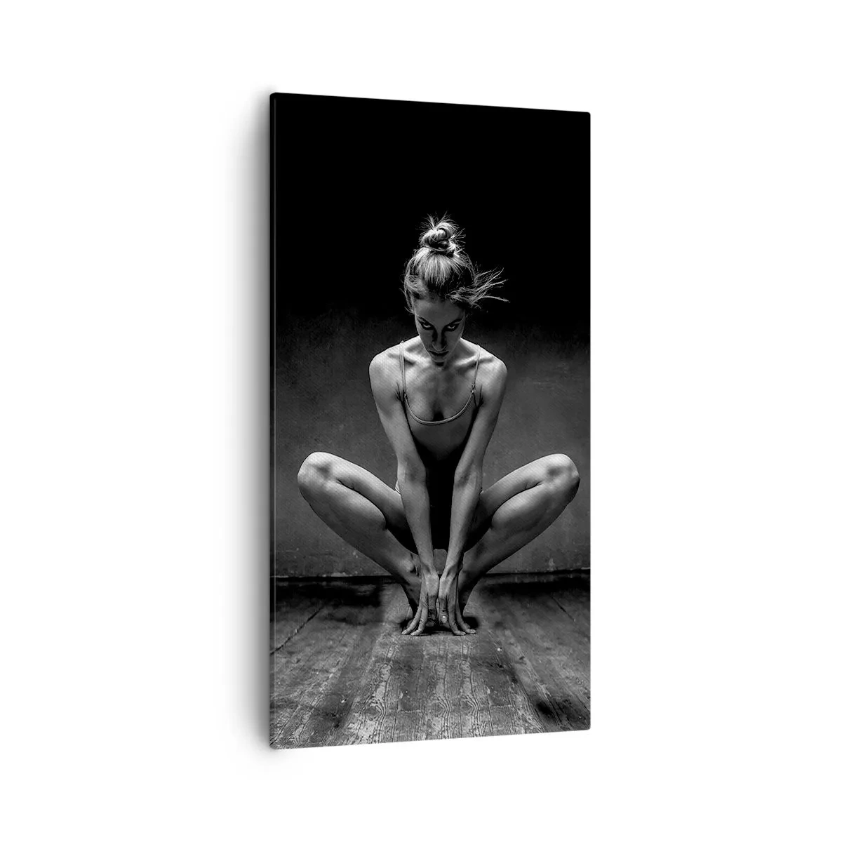 Cuadro sobre lienzo - Impresión de Imagen - Concentración de energía del baile - 55x100 cm