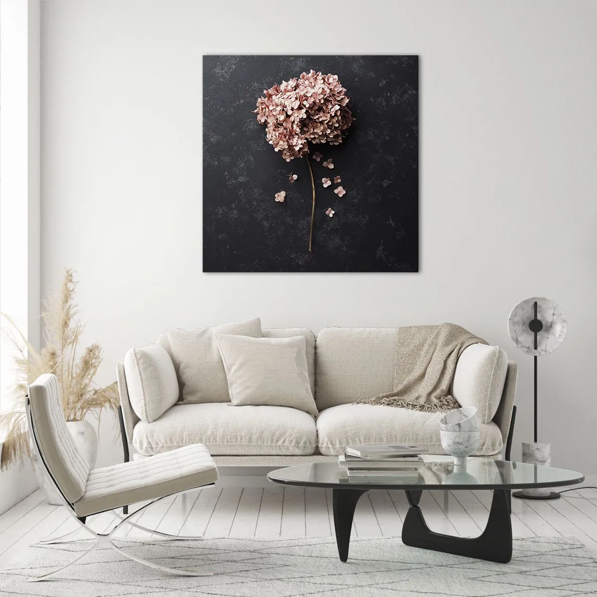 Cuadro sobre vidrio - Impresiones sobre Vidrio - Un signo verdaderamente romántico - 60x60 cm