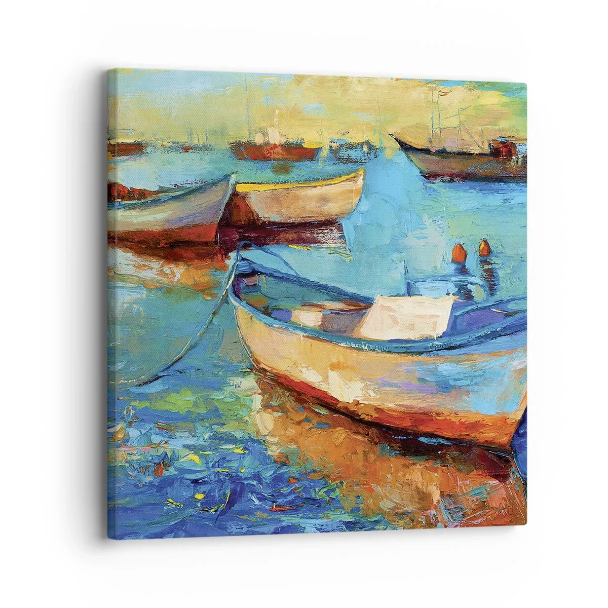 Cuadro sobre lienzo - Impresión de Imagen - En la bahía sur - 30x30 cm