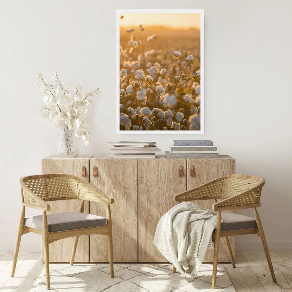 Póster - Un campo esponjoso - 40x50 cm