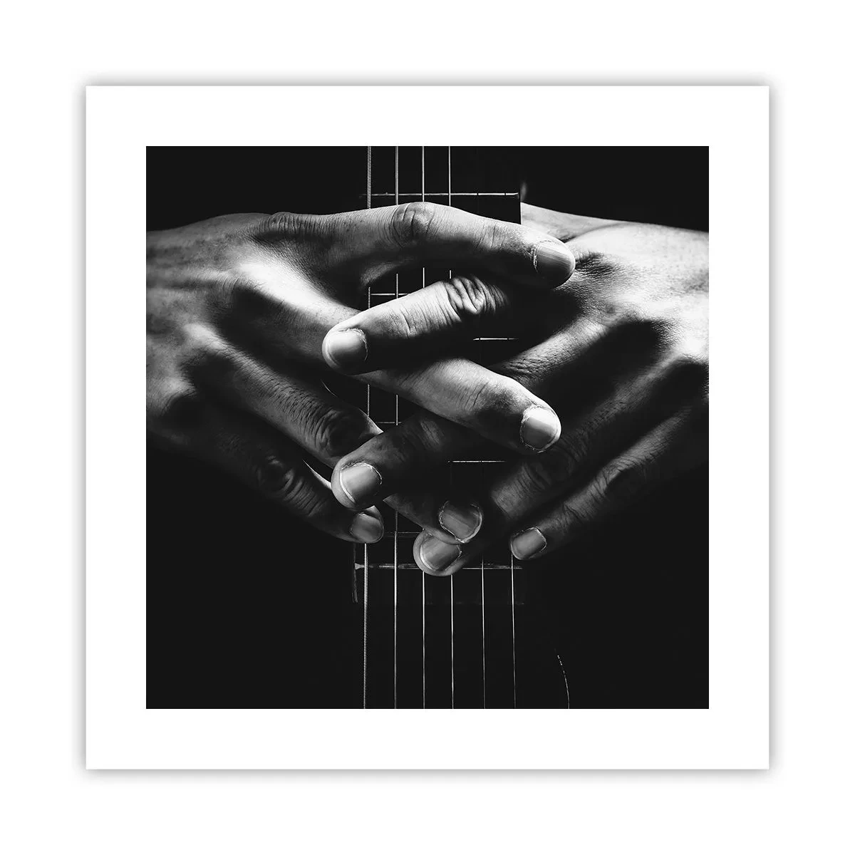 Póster - La oración del artista - 40x40 cm