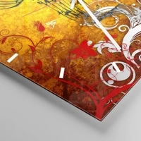 Esfera sin numeración, con rayas