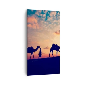 Cuadro sobre lienzo - Impresión de Imagen - El misterioso espíritu de Oriente - 55x100 cm