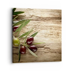 Cuadro sobre lienzo - Impresión de Imagen - Directamente de la naturaleza - 30x30 cm