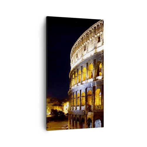 Cuadro sobre lienzo - Impresión de Imagen - Los juegos están a punto de comenzar - 45x80 cm