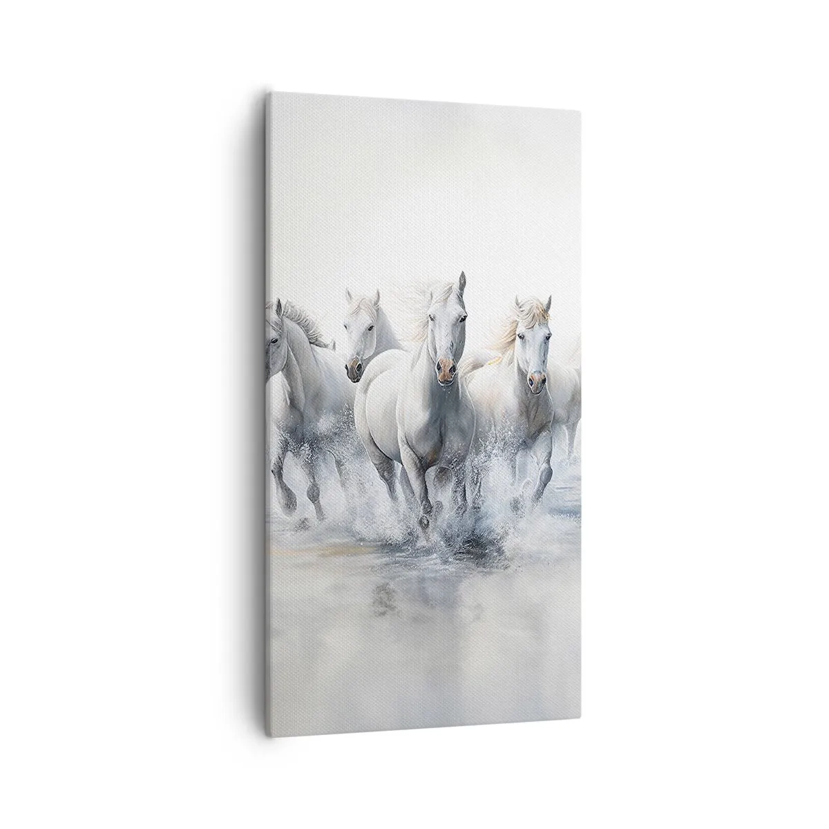 Cuadro sobre lienzo - Impresión de Imagen - Magia blanca - 55x100 cm