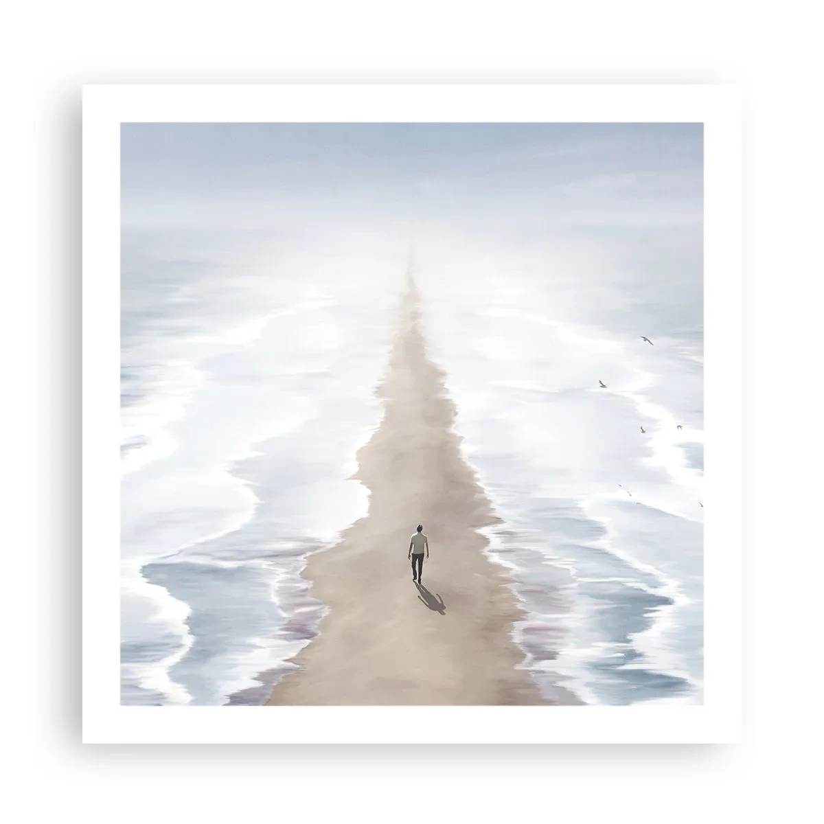 Póster - Un futuro brillante - 60x60 cm