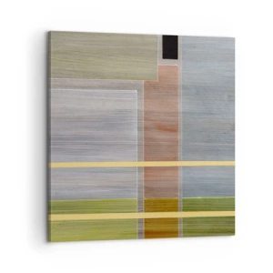 Cuadro sobre lienzo - Impresión de Imagen - Recto y tranquilo - 60x60 cm