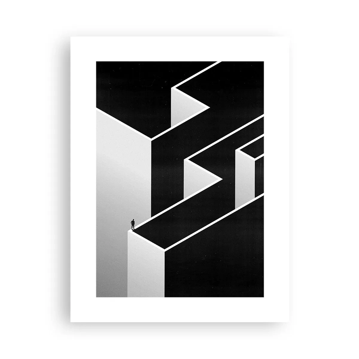 Póster - Soledad en la cumbre - 30x40 cm