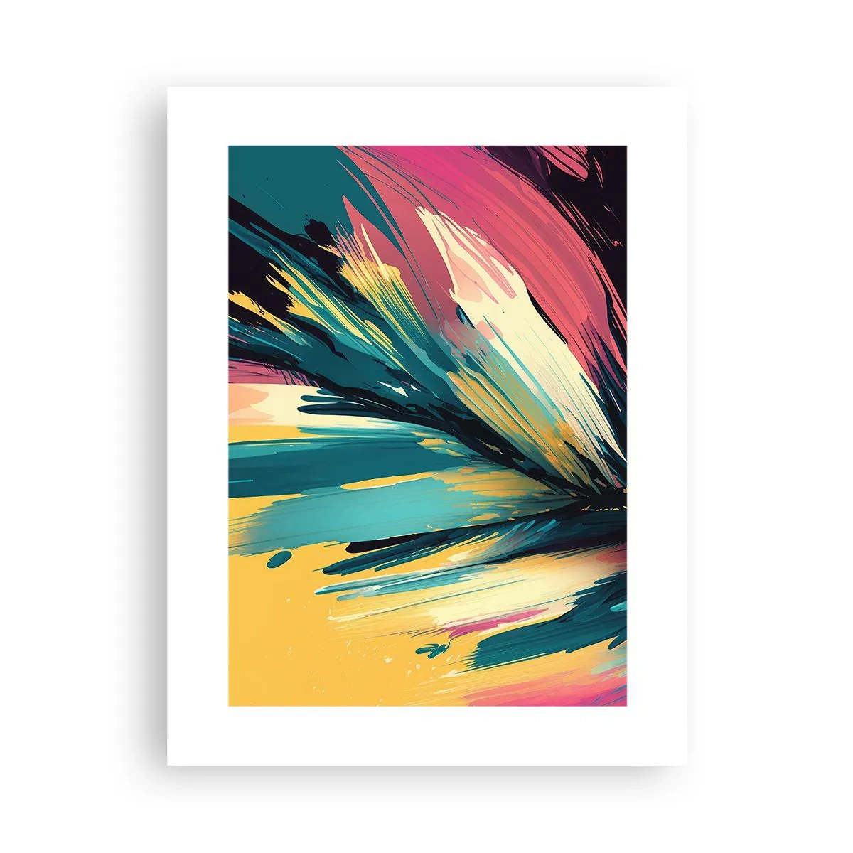 Póster - Composición - una explosión de alegría - 30x40 cm