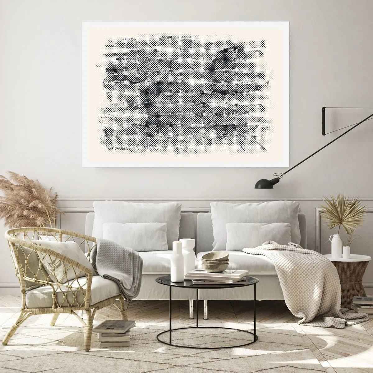 Póster - Composición brumosa - 70x50 cm