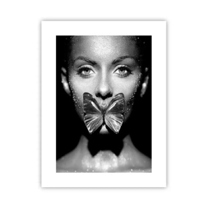 Póster - Beso de mariposa - 30x40 cm