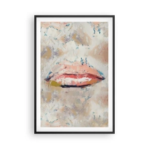 Póster en marco negro - Despierta los sentidos - 61x91 cm