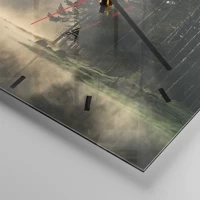 Esfera sin numeración, con rayas