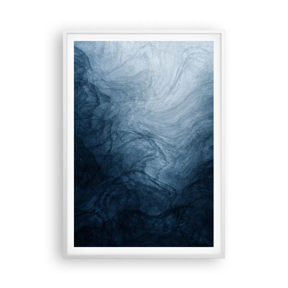 Póster en marco blanco - En las profundidades - 70x100 cm