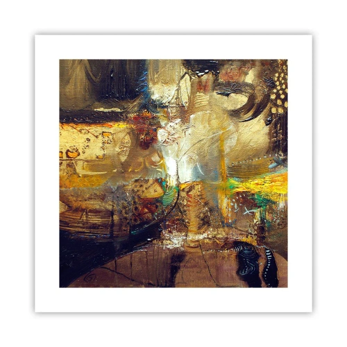 Póster - Frío, templado, caliente - 40x40 cm