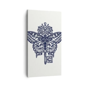 Cuadro sobre lienzo - Impresión de Imagen - Todos los secretos del corazón - 45x80 cm