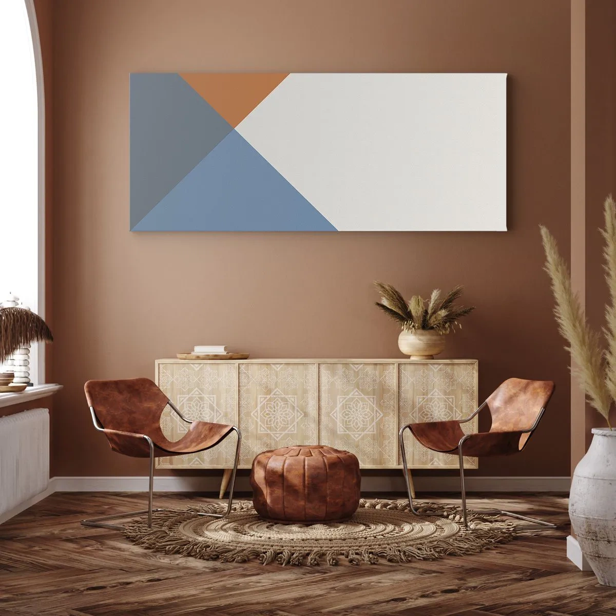 Cuadro sobre lienzo - Impresión de Imagen - Desde el punto de vista de... - 100x40 cm