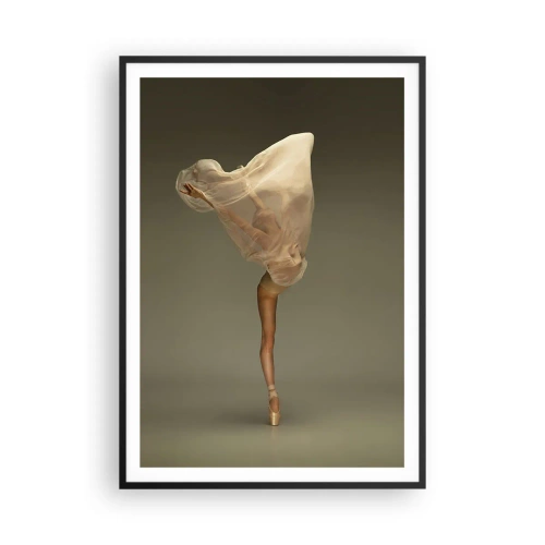 Póster en marco negro - A punto de volar - 70x100 cm