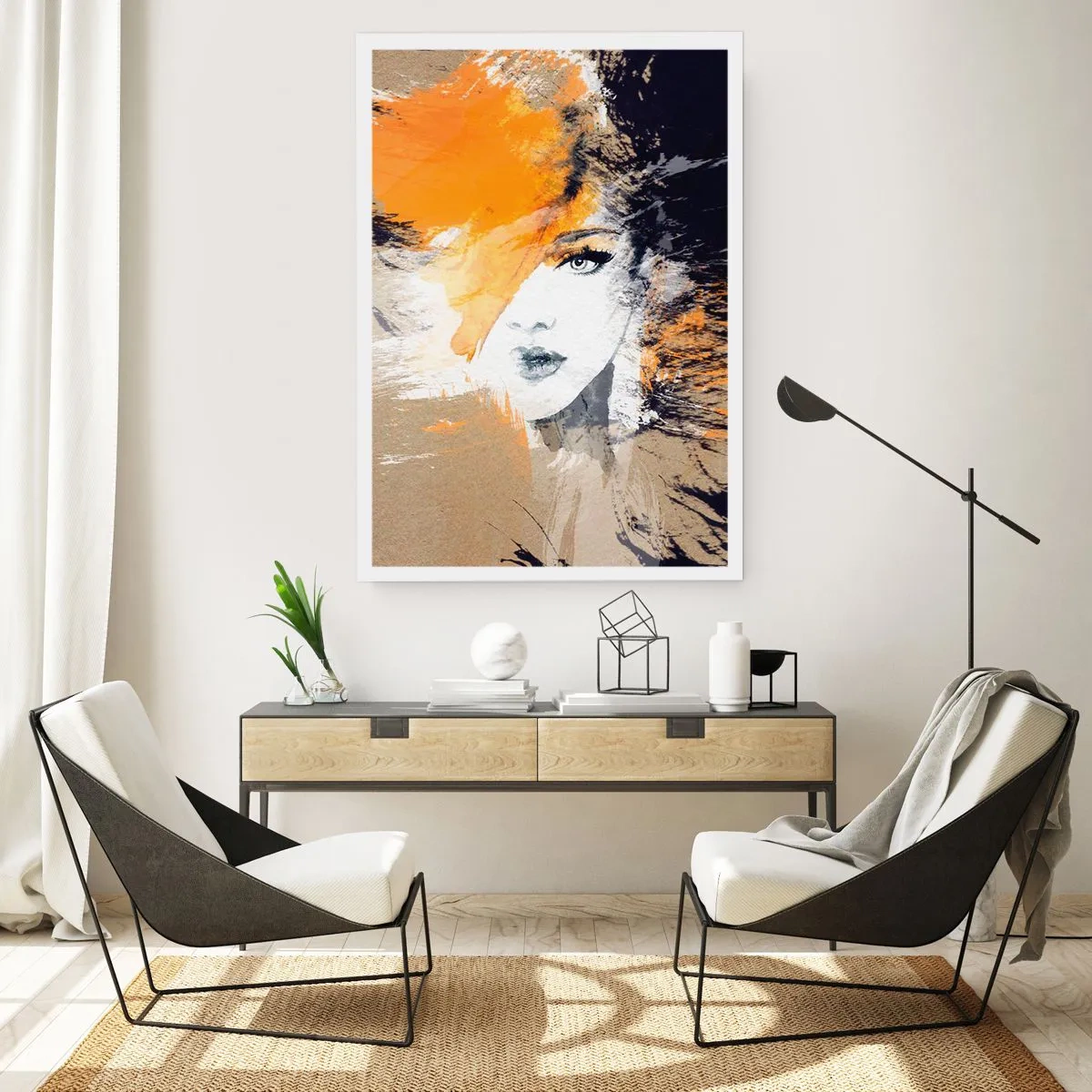 Póster - Y se convierte en luz - 30x40 cm