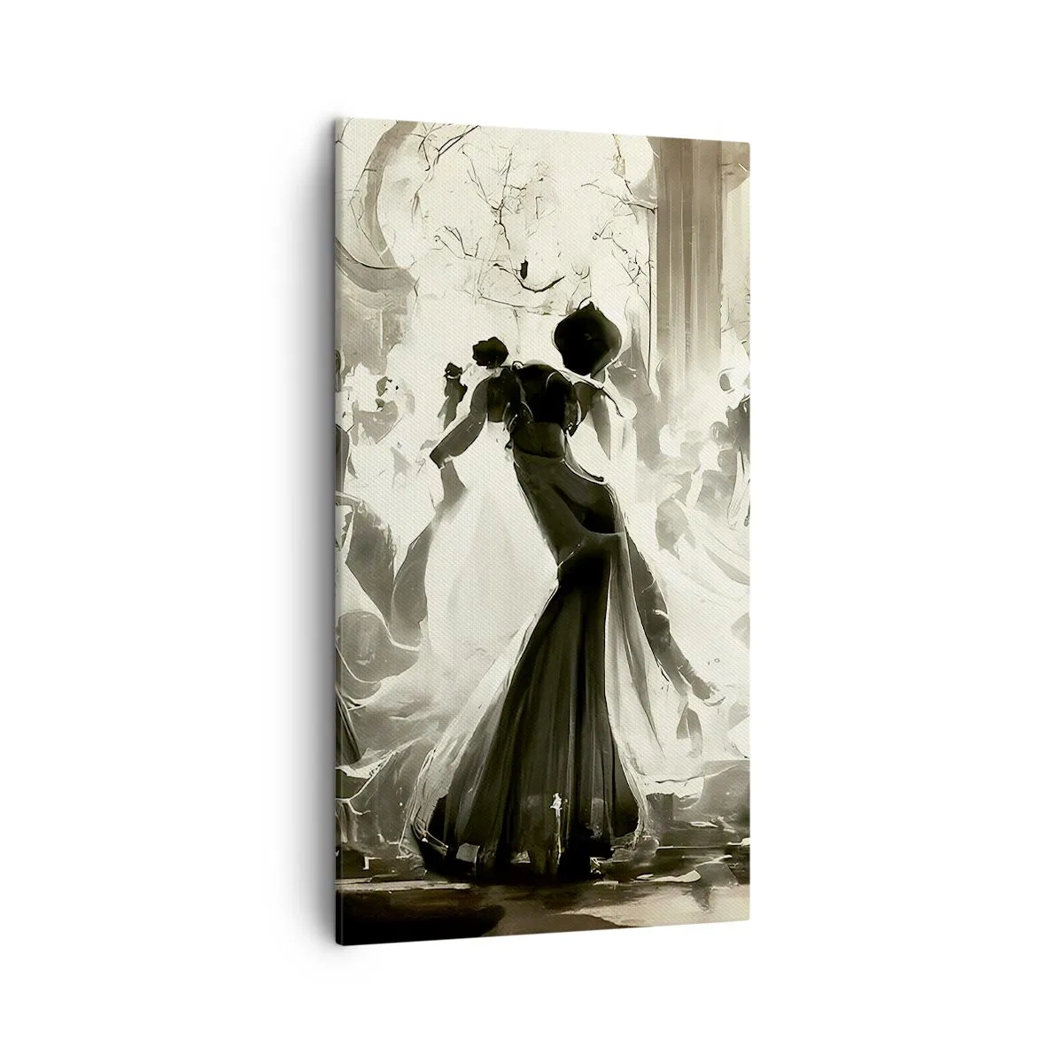 Cuadro sobre lienzo - Impresión de Imagen - Gran mascarada - 45x80 cm