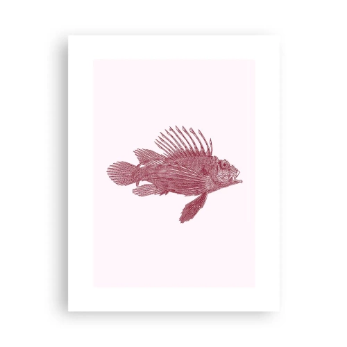 Póster - Un habitante de aguas exóticas - 30x40 cm