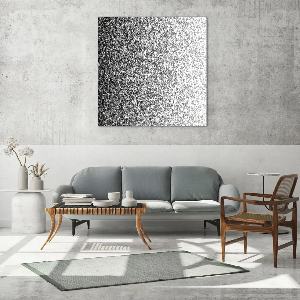 Cuadro sobre vidrio - Impresiones sobre Vidrio - Hacia la luz - 60x60 cm