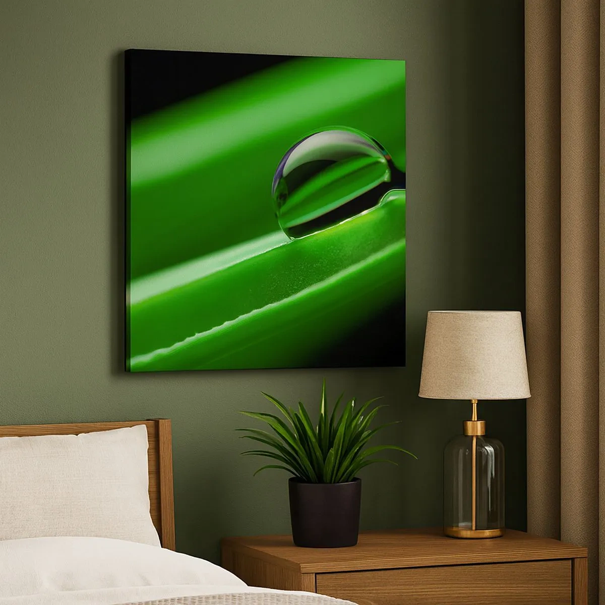 Cuadro sobre lienzo - Impresión de Imagen - La vida de cerca - 30x30 cm