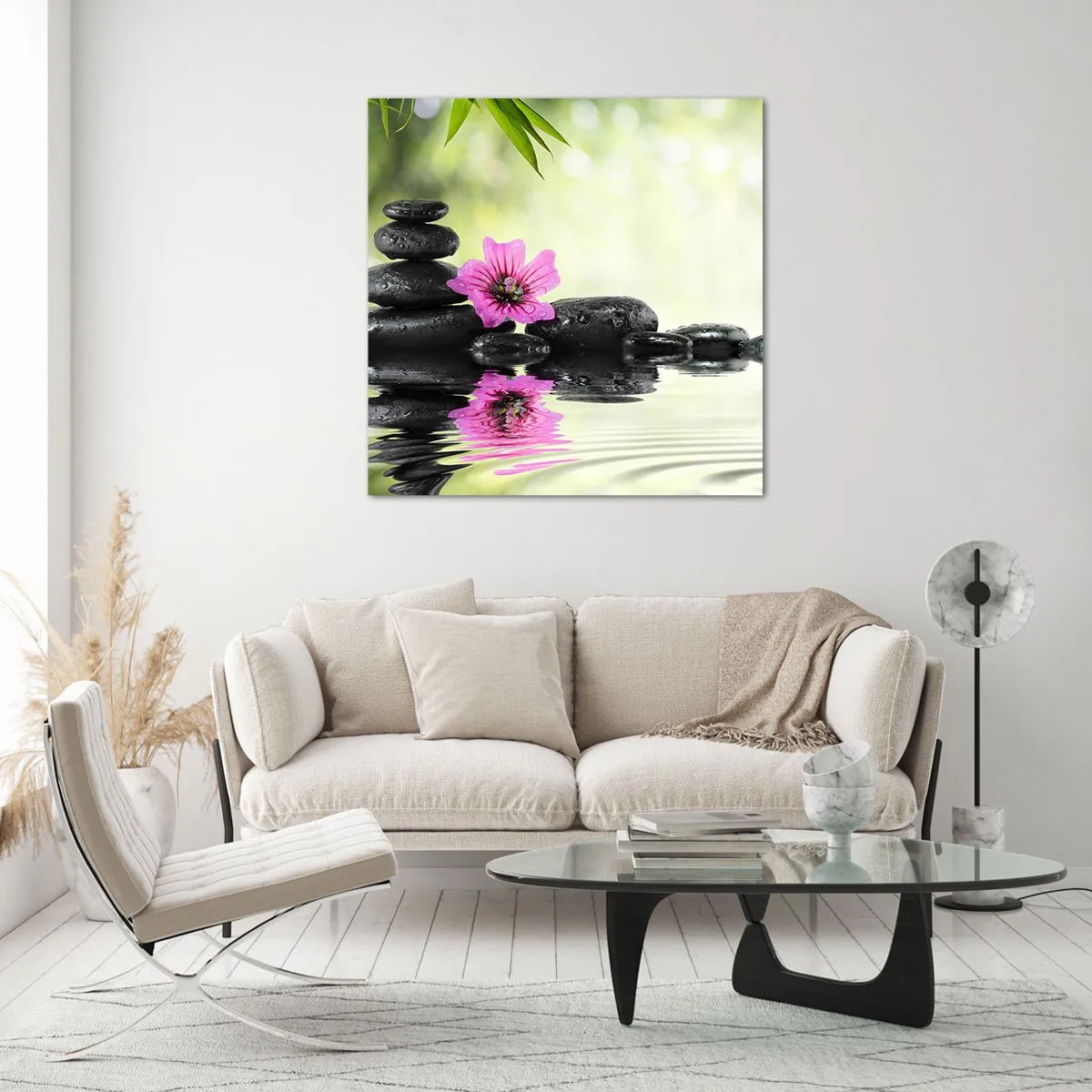 Cuadro sobre vidrio - Impresiones sobre Vidrio - Tiempo para el alma - 70x70 cm
