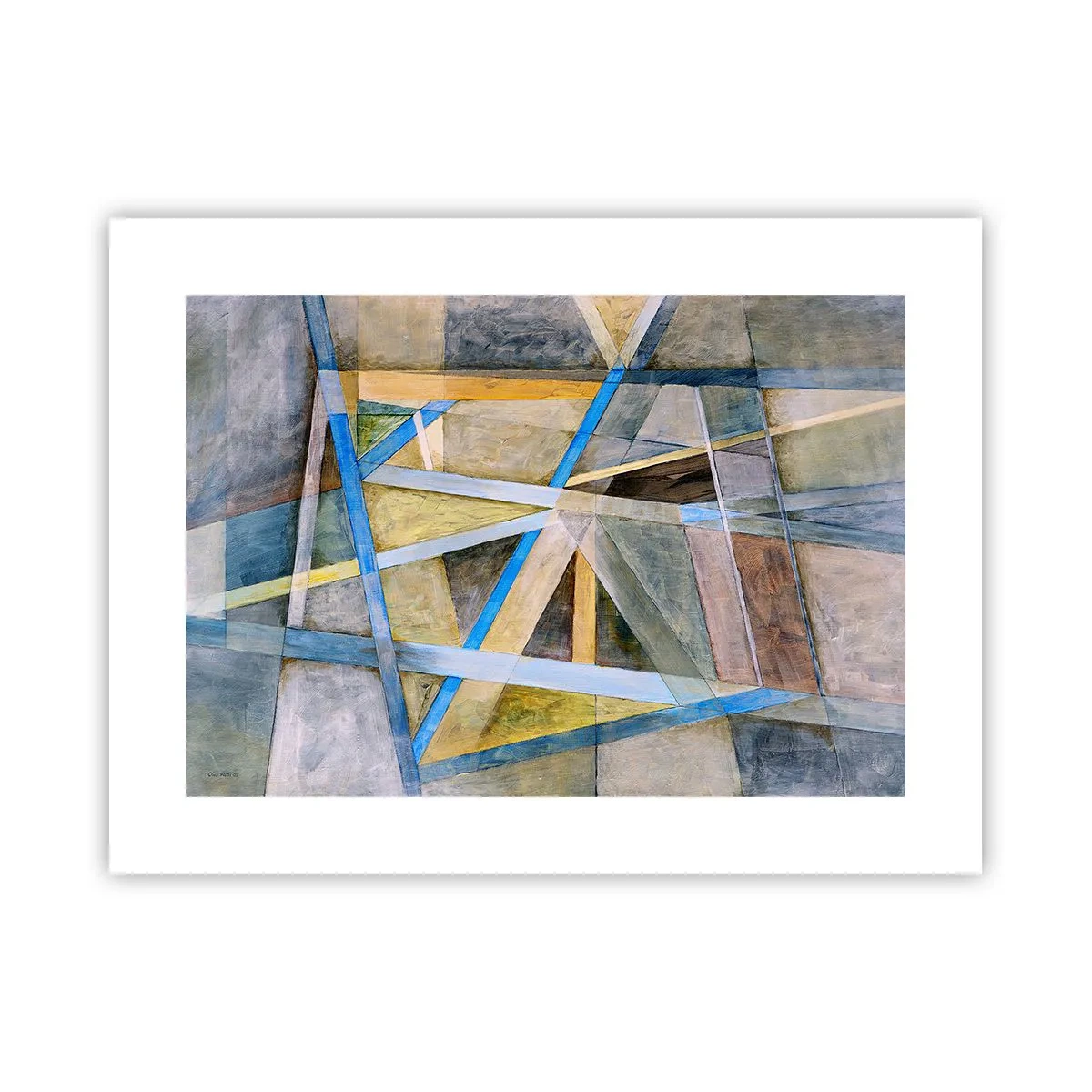 Póster - ¿Recto o inclinado? - 40x30 cm