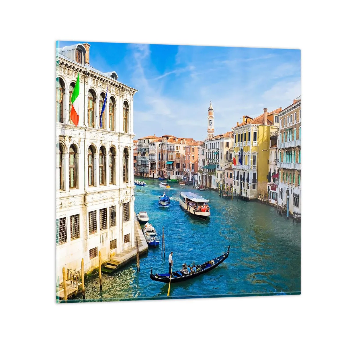 Cuadro sobre vidrio - Impresiones sobre Vidrio - Tráfico único en el mundo - 50x50 cm