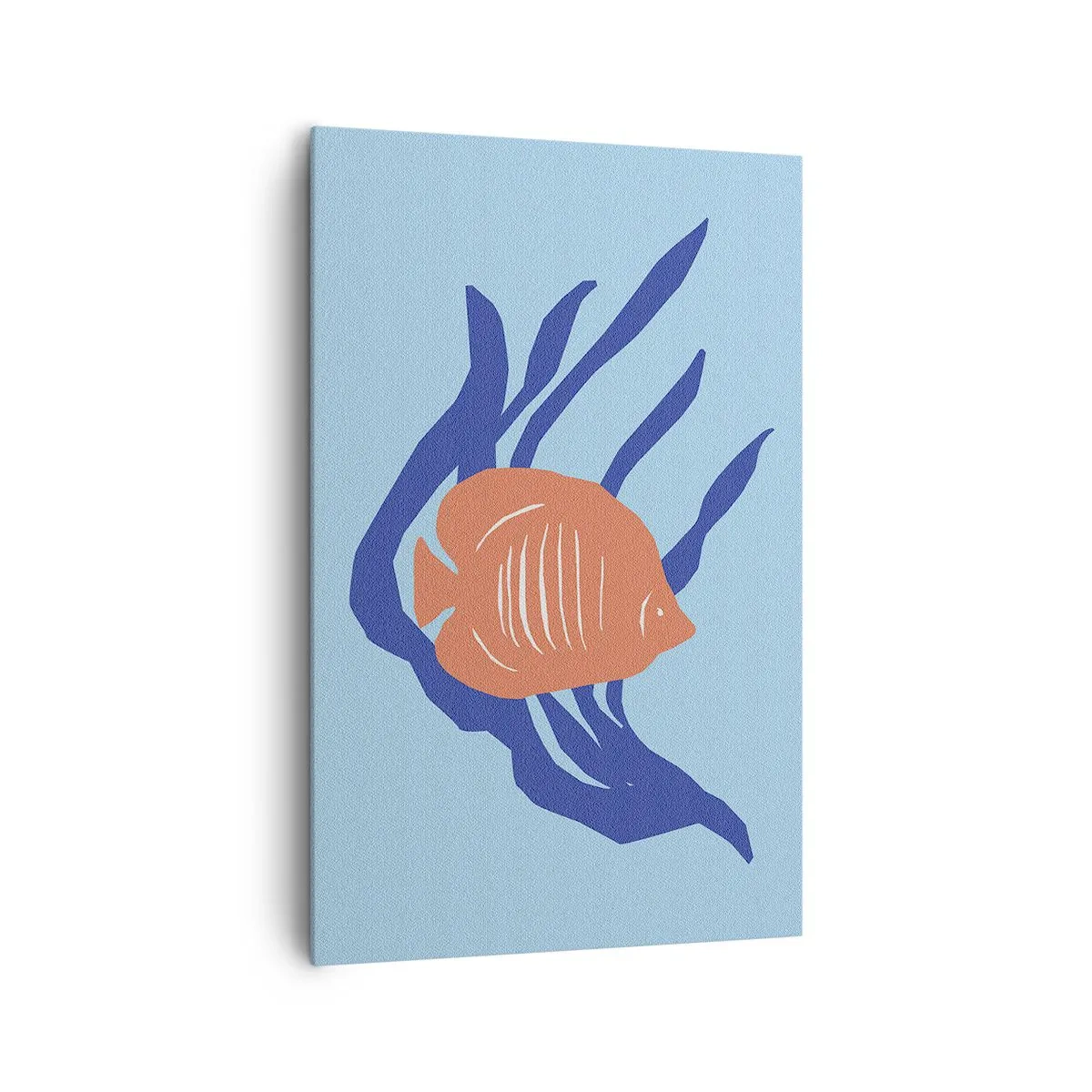 Cuadro sobre lienzo - Impresión de Imagen - Habitante de las aguas coralinas - 80x120 cm