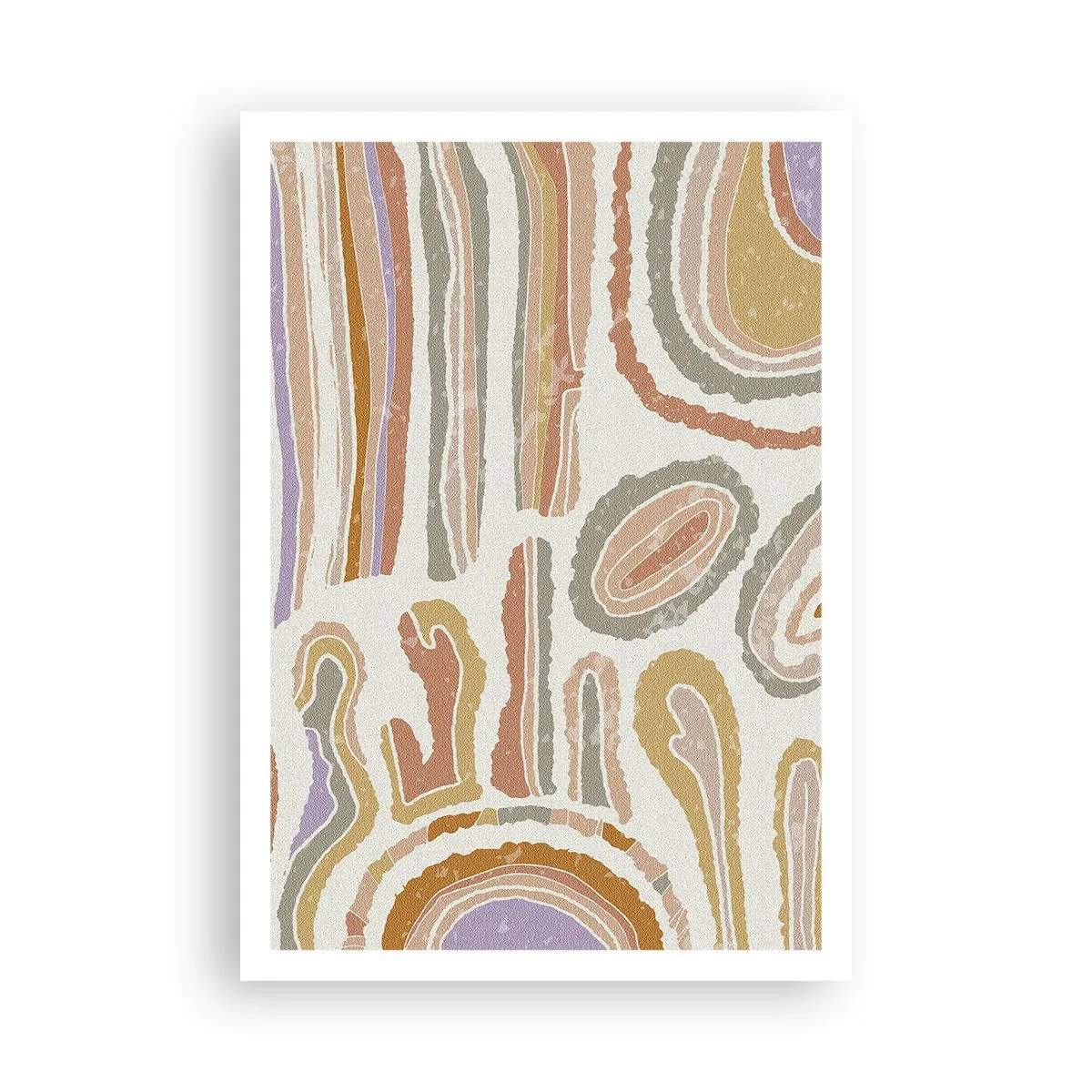 Póster - Cortes transversales llenos de color - 70x100 cm