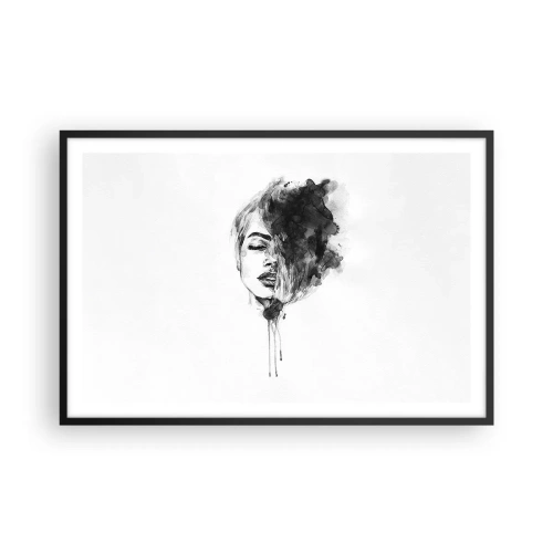 Póster en marco negro - Sueños en femenino - 91x61 cm